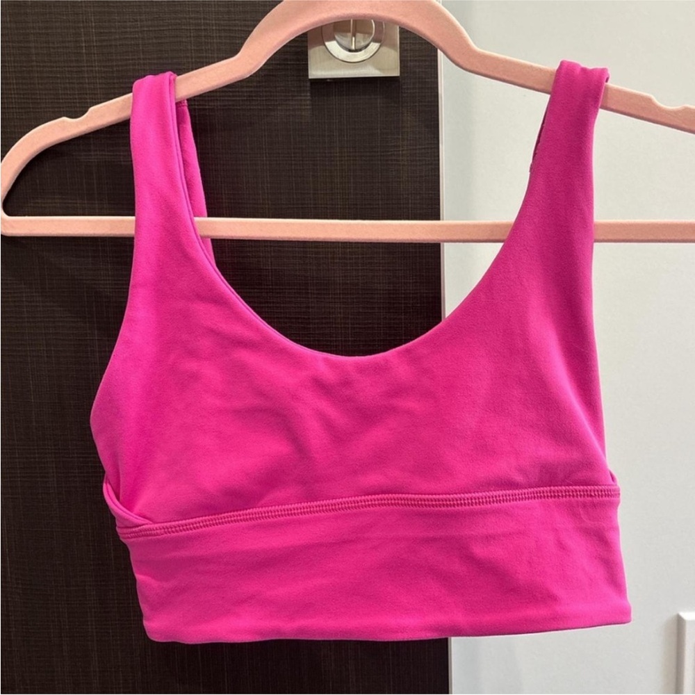 Women's Pink Lululemon Align Sports Bra